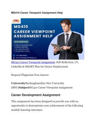 MG410 Career Viewpoint Assignment help (1)