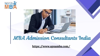 MBA Admission Consultants India