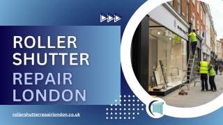 Trusted Solutions for Fast, Expert Roller Shutter Repairs in London