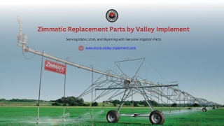 Zimmatic Replacement Parts by Valley -Implement