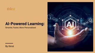 AI-Powered Learning Smarter, Faster, More Personalized
