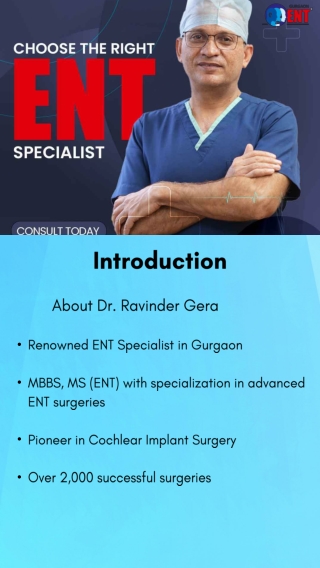 About Dr. Ravinder Gera