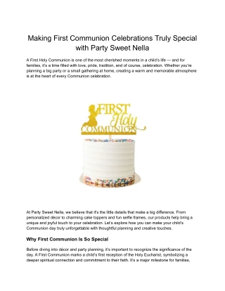 Personalised Acrylic Cake Toppers – Sleek & Stylish