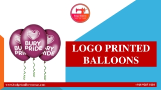 LOGO PRINTED BALLOONS