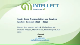 South Korea Transportation as a Services Market