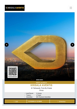 Krisala Aventis in Tathawade, Pune