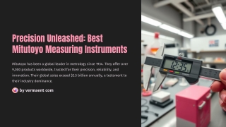 Vermaent – Best Mitutoyo Measuring Instruments