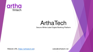 ArthaTech – Secure White‑Label Digital Banking