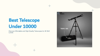 Best Telescope Under 10000
