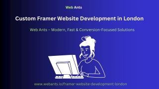 Get Framer Website Development In London
