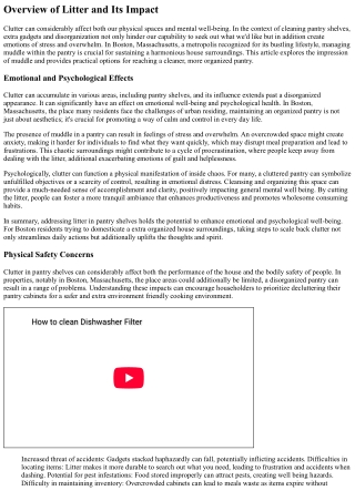 Cut The Clutter From Cleaning Pantry Cabinets In Boston, Massachusetts