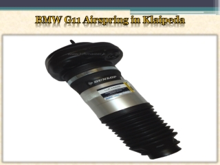 BMW G11 Airspring in Klaipeda