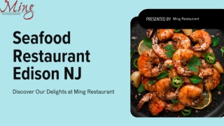 Seafood Restaurant Edison NJ