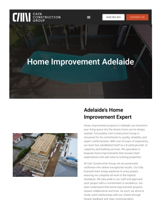 Home Improvement Adelaide