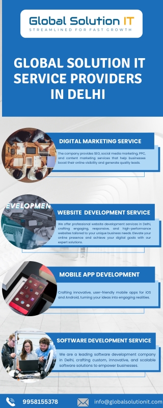 Global Solution IT Service Providers From New Delhi