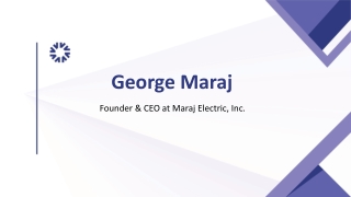 George Maraj - A Resilient Mind Cultivator - New York