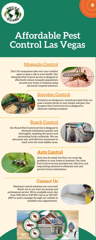 Affordable Pest Control Las Vegas
