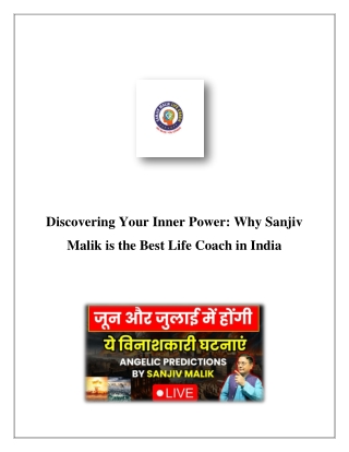 Best Life Coach in India