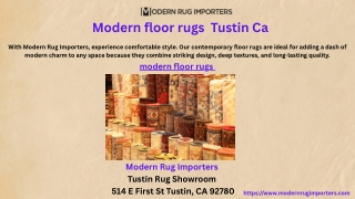 Modern floor rugs Tustin Ca