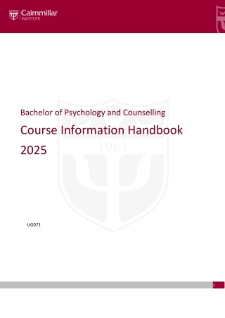 2025-Course-Handbook-Bachelor-of-Psychology-Counselling