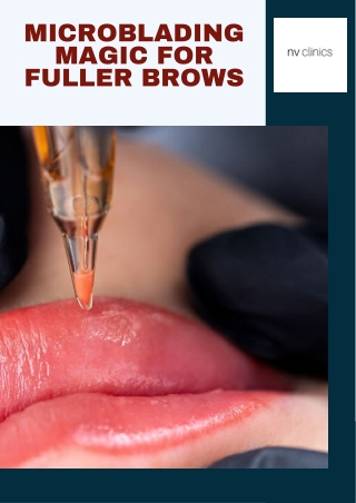 Long-Lasting, Natural-Looking Brow Enhancement