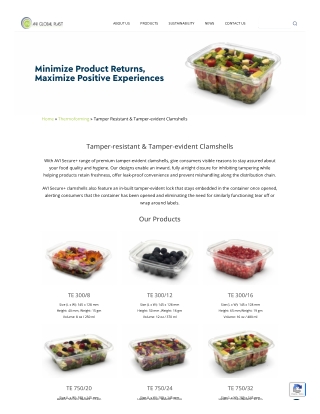 Tamper-Resistant & Tamper-Evident Packaging