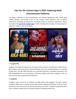 Top 10 18  Content Apps in 2025 - Chull App (1)