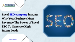 Local SEO in 2025 Why Your Business Must Leverage The Power of Local SEO To Generate High Intent Leads