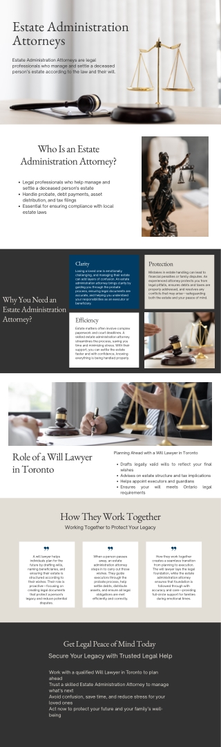 Complete Estate Support: Will Lawyers & Estate Attorneys in Toronto