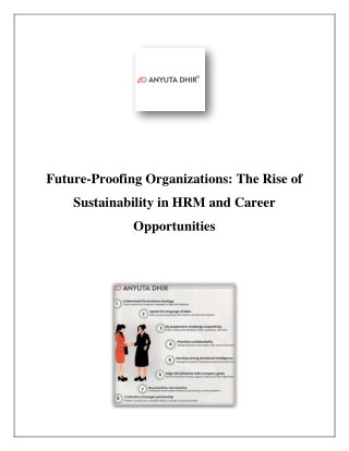 sustainability in hrm