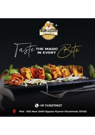 Taste the magic in every bite exclusively at Kesari Amritsari Sweets!