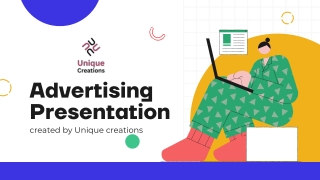 Colorful Flat Illustration Advertising Presentation