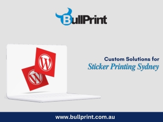 Custom Solutions for Sticker Printing Sydney