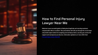 Personal Injury Lawyer Near Me – Free Consultation & No Win, No Fee Guarantee