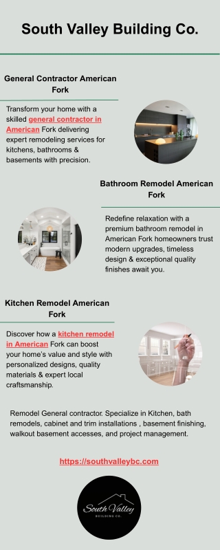 General Contractor American Fork