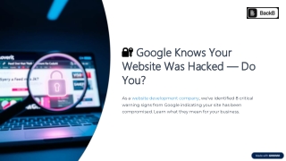 8 Alarming Signs Google Uses to Warn Your Website Is Hacked