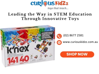 Leading the Way in STEM Education Through Innovative Toys