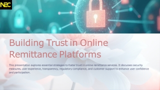 Building Trust in Online Remittance Platforms