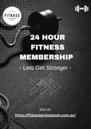 24 hour fitness membership