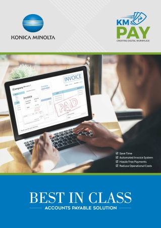 Streamline Business Finances with Modern Accounts Payable Solutions | Konica