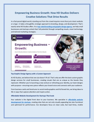 Custom web applications