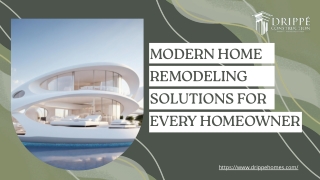 Modern Home Remodeling Solutions for Every Homeowner