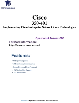 350-401 question and answer pdf dumps