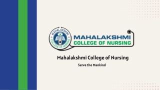 Mahalakshmi College of Nursing in Trichy