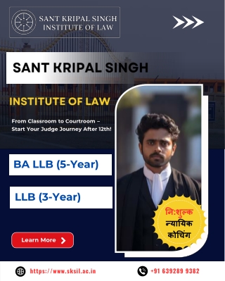 Top Law Institute in UP – SKSIL