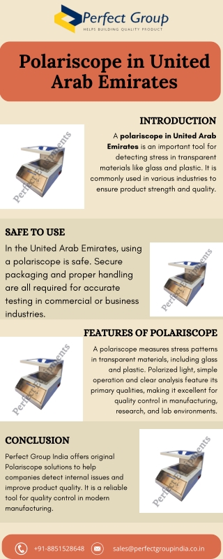 Polariscope in United Arab Emirates