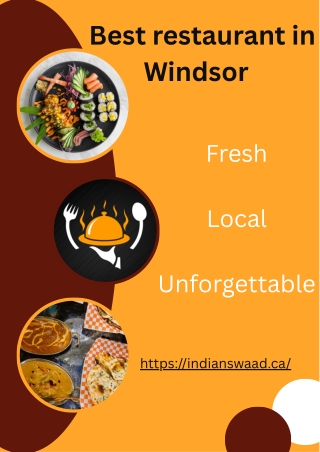 Best restaurant in Windsor