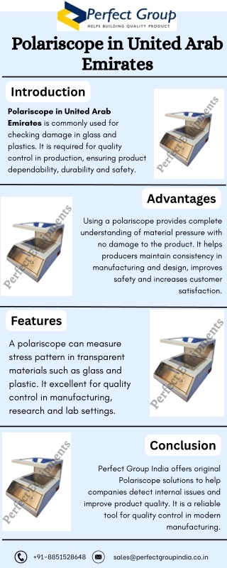 Polariscope in United Arab Emirates
