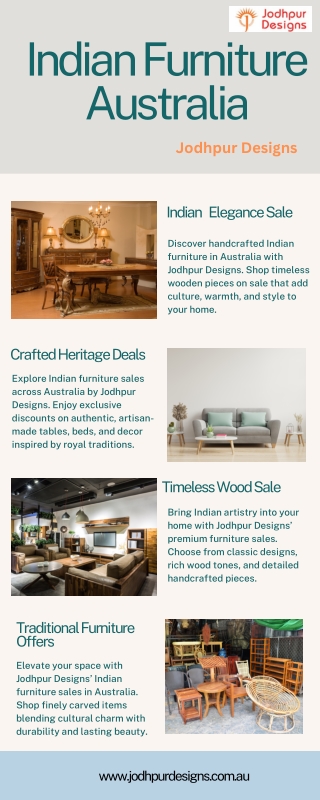 Indian Furniture Sales in Australia – Jodhpur Designs
