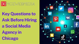Key Questions to Ask Before Hiring a Social Media Agency in Chicago